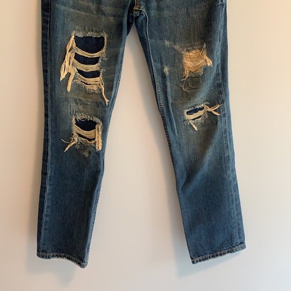 LEVIS 511 dirty/destructed wash. 30 x 30. - Picture 4 of 8
